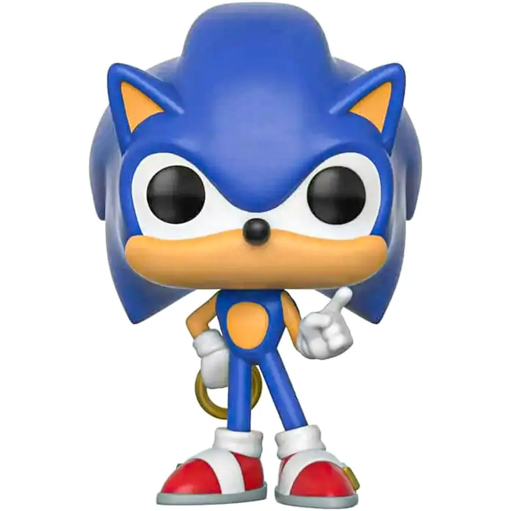 Sonic The Hedgehog POP! Games Vinyl Figure Sonic (Ring) 9 cm termékfotó