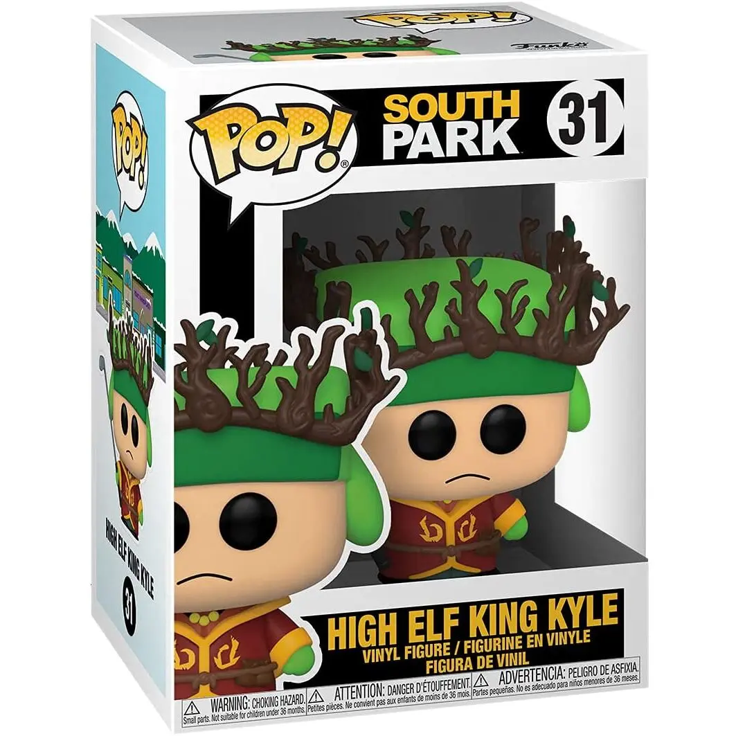 Funko POP figura South Park Stick Of Truth High Elf King Kyle termékfotó