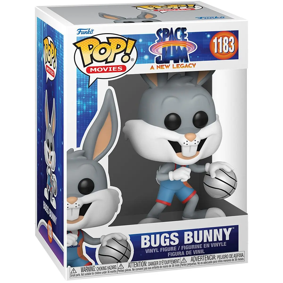 Funko POP figura Space Jam 2 Bugs Dribbling termékfotó