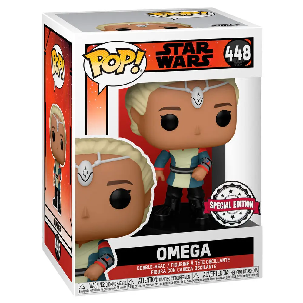 Funko POP figura Star Wars Bad Batch Omega Exclusive termékfotó