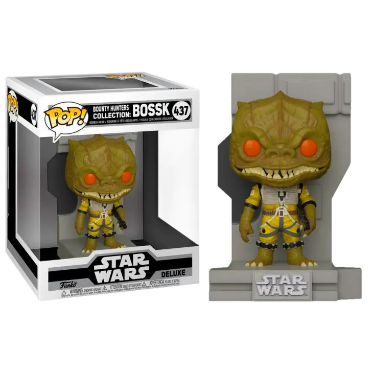 Funko POP figura Star Wars Bounty Hunter Bossk Exkluzív termékfotó