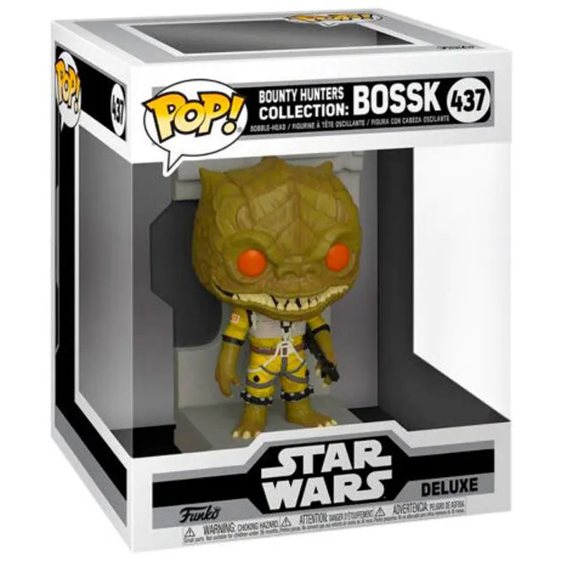 Funko POP figura Star Wars Bounty Hunter Bossk Exkluzív termékfotó