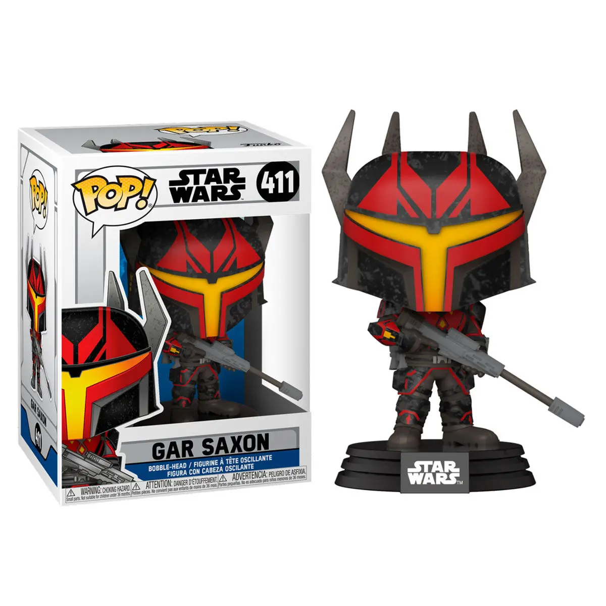 Funko POP figura Star Wars Clone Wars Gar Saxon termékfotó