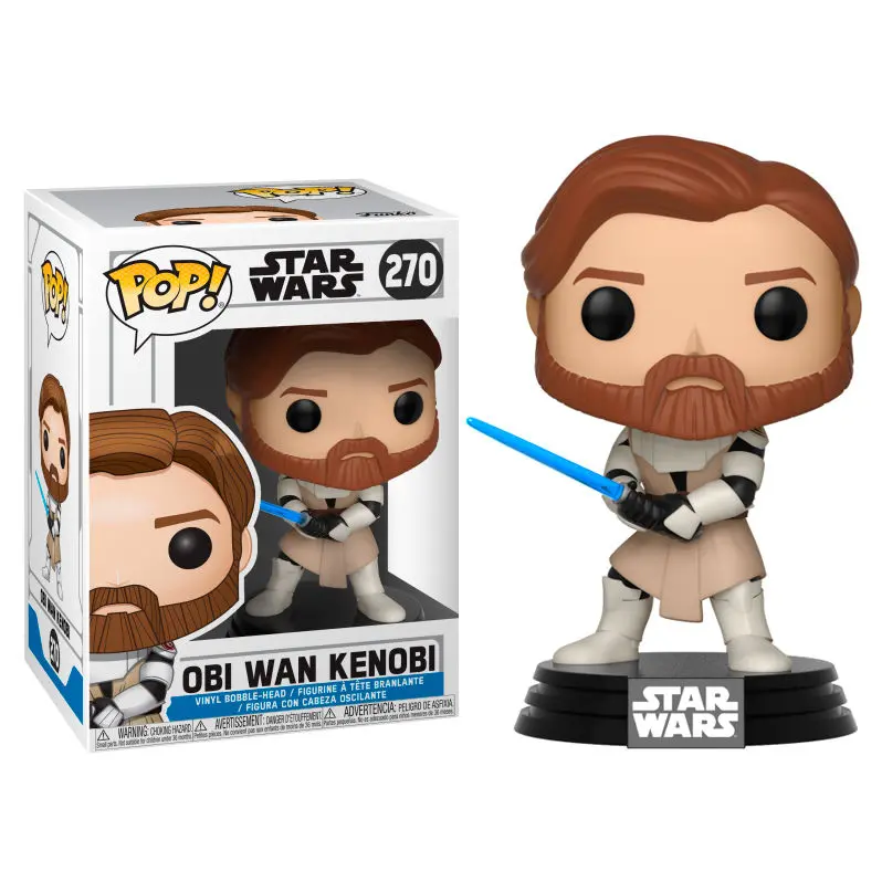 Funko POP figura Star Wars Clone Wars Obi Wan Kenobi termékfotó