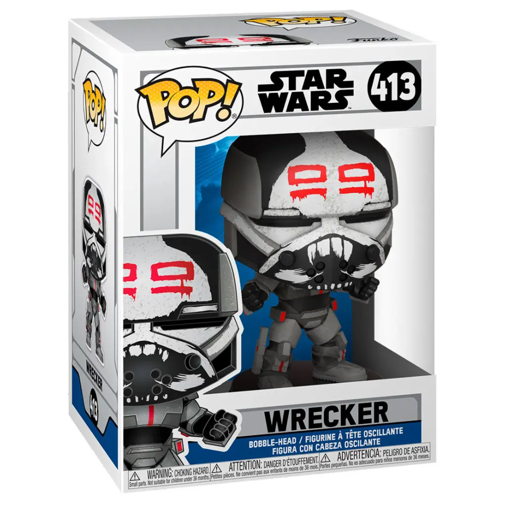 Funko POP figura Star Wars Clone Wars Wrecker termékfotó