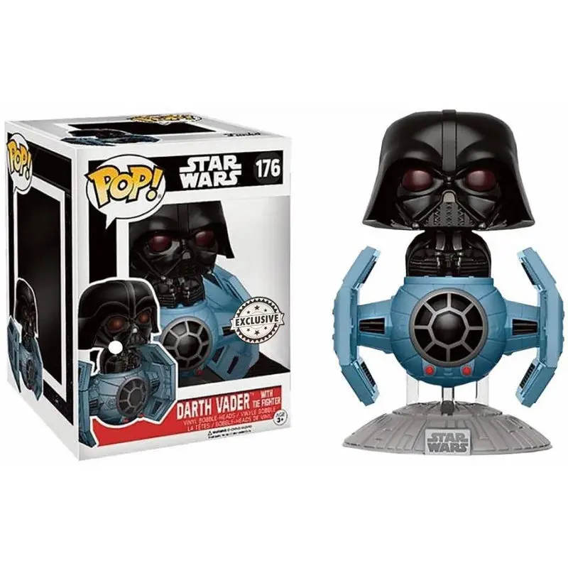Funko POP figura Star Wars Darth Vader Tie Fighter 15cm Exclusive termékfotó