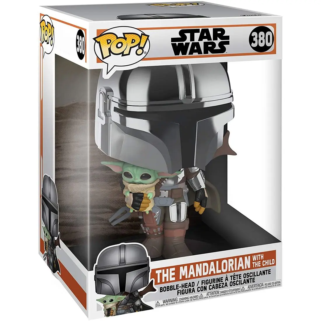 Funko POP figura Star Wars Mandalorian a Gyermekkel 25cm termékfotó