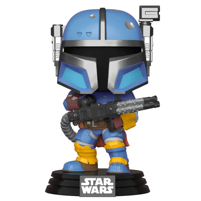 Star Wars The Mandalorian POP! TV Vinyl Figur Heavy Infantry Mandaloria 9 cm termékfotó