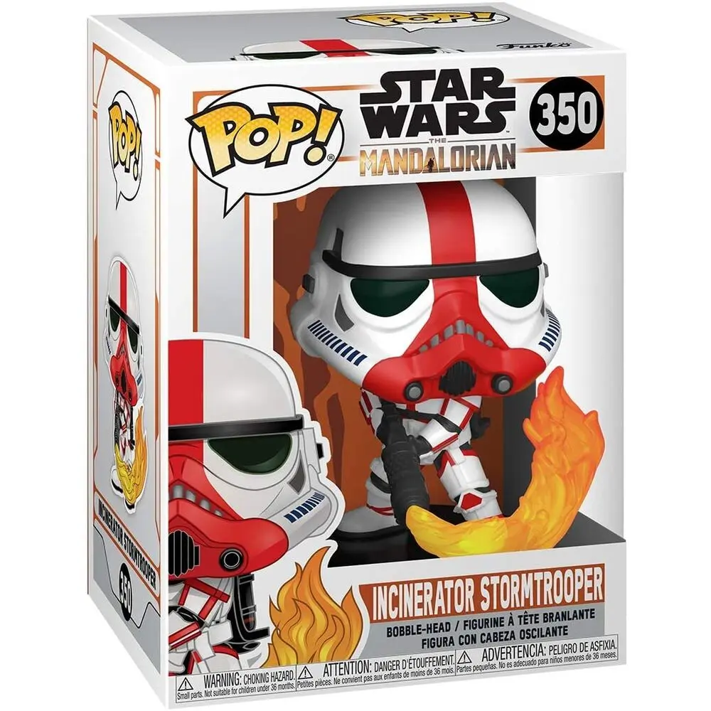 Funko POP figura Star Wars Mandalorian Incinerator Stormtrooper termékfotó