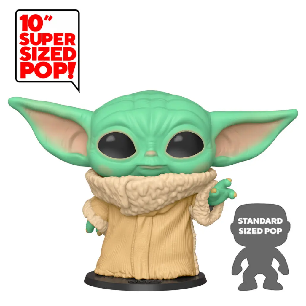 Funko POP figura Star Wars Mandalorian Baby Yoda 25cm termékfotó