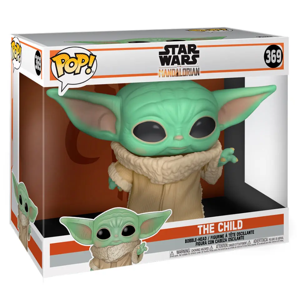 Funko POP figura Star Wars Mandalorian Baby Yoda 25cm termékfotó