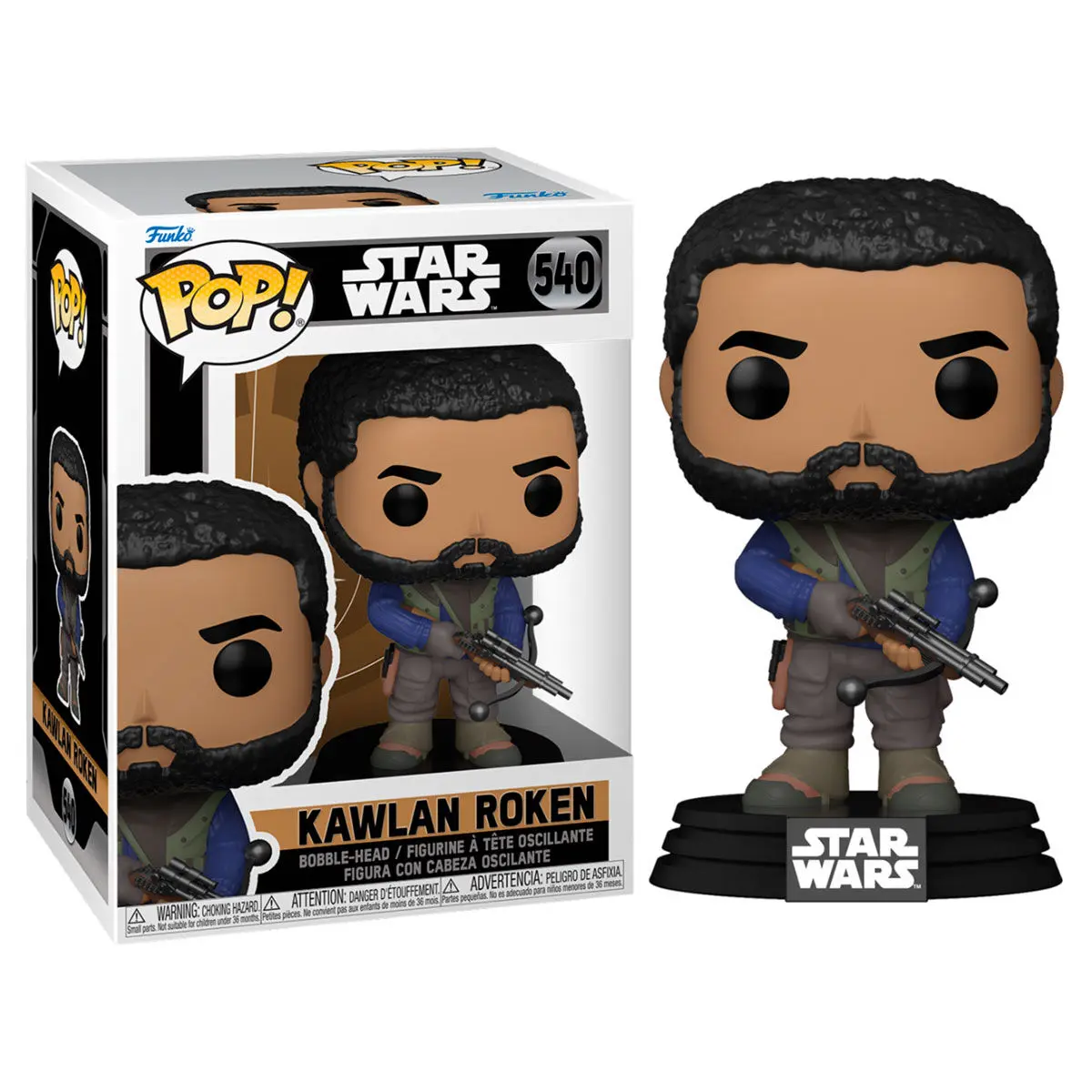Funko POP figura Star Wars Obi-Wan Kenobi Kawlan Roken termékfotó
