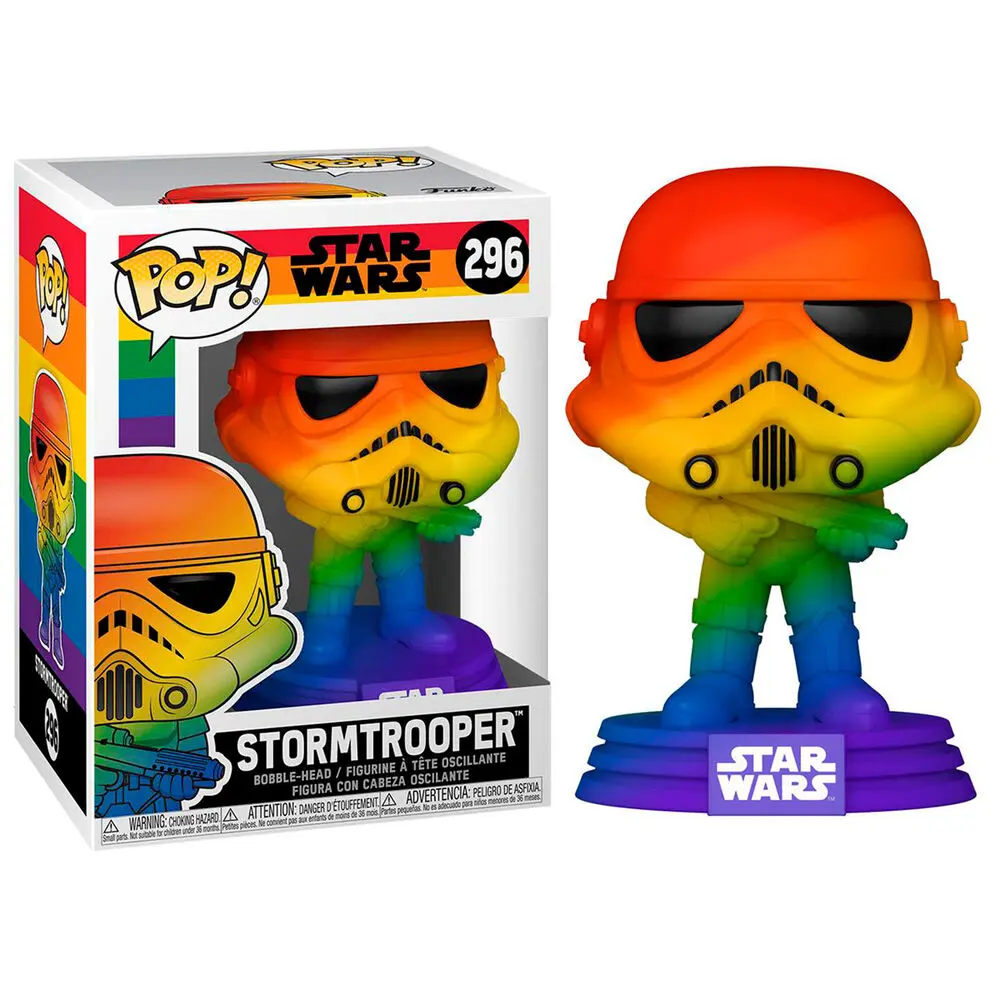Funko POP figura Star Wars Pride Stormtrooper Rainbow termékfotó