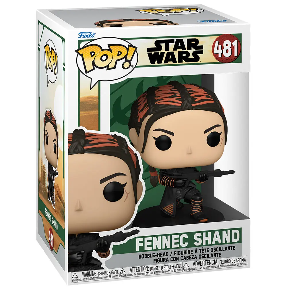 Star Wars The Book of Boba Fett POP! TV Vinyl Figure Fennec Shand 9 cm termékfotó