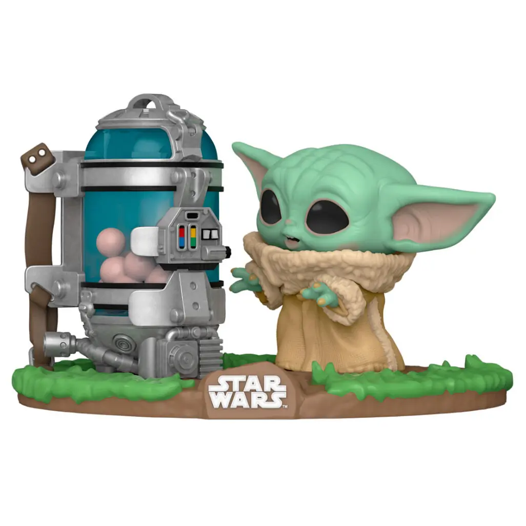 Funko POP figura Star Wars The Mandalorian Child Canister-rel termékfotó