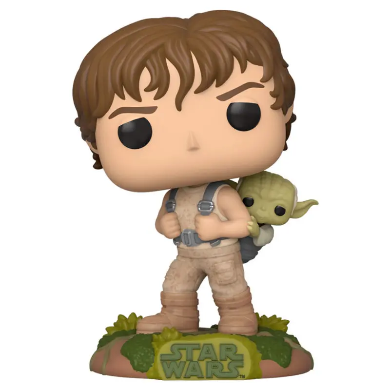 Funko POP figura Star Wars Training Luke with Yoda termékfotó