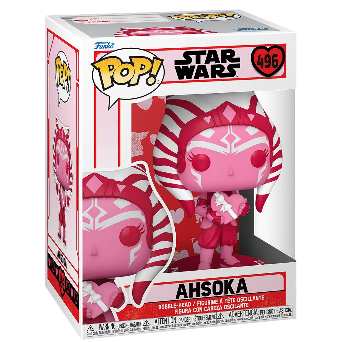 Funko POP figura Star Wars Valentines Ahsoka termékfotó