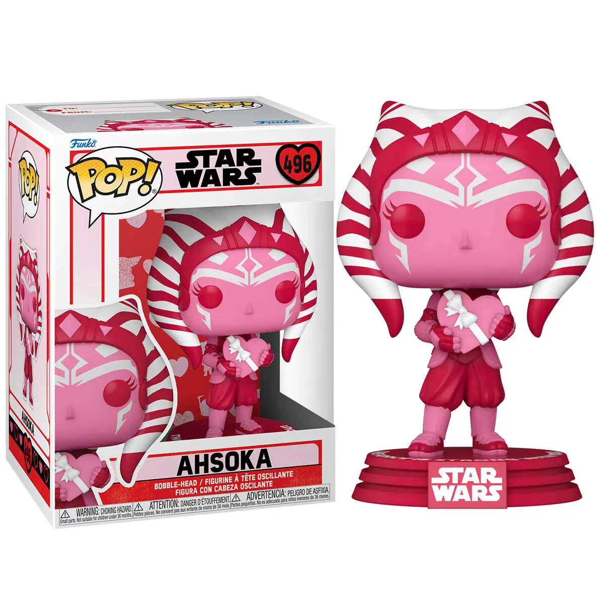 Funko POP figura Star Wars Valentines Ahsoka termékfotó