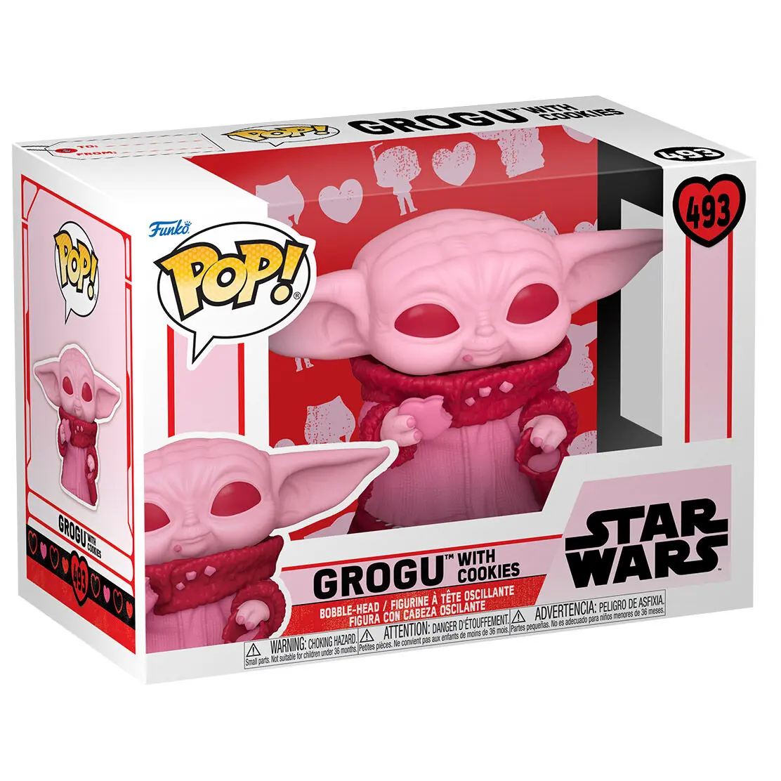 Funko POP figura Star Wars Valentines Grogu termékfotó