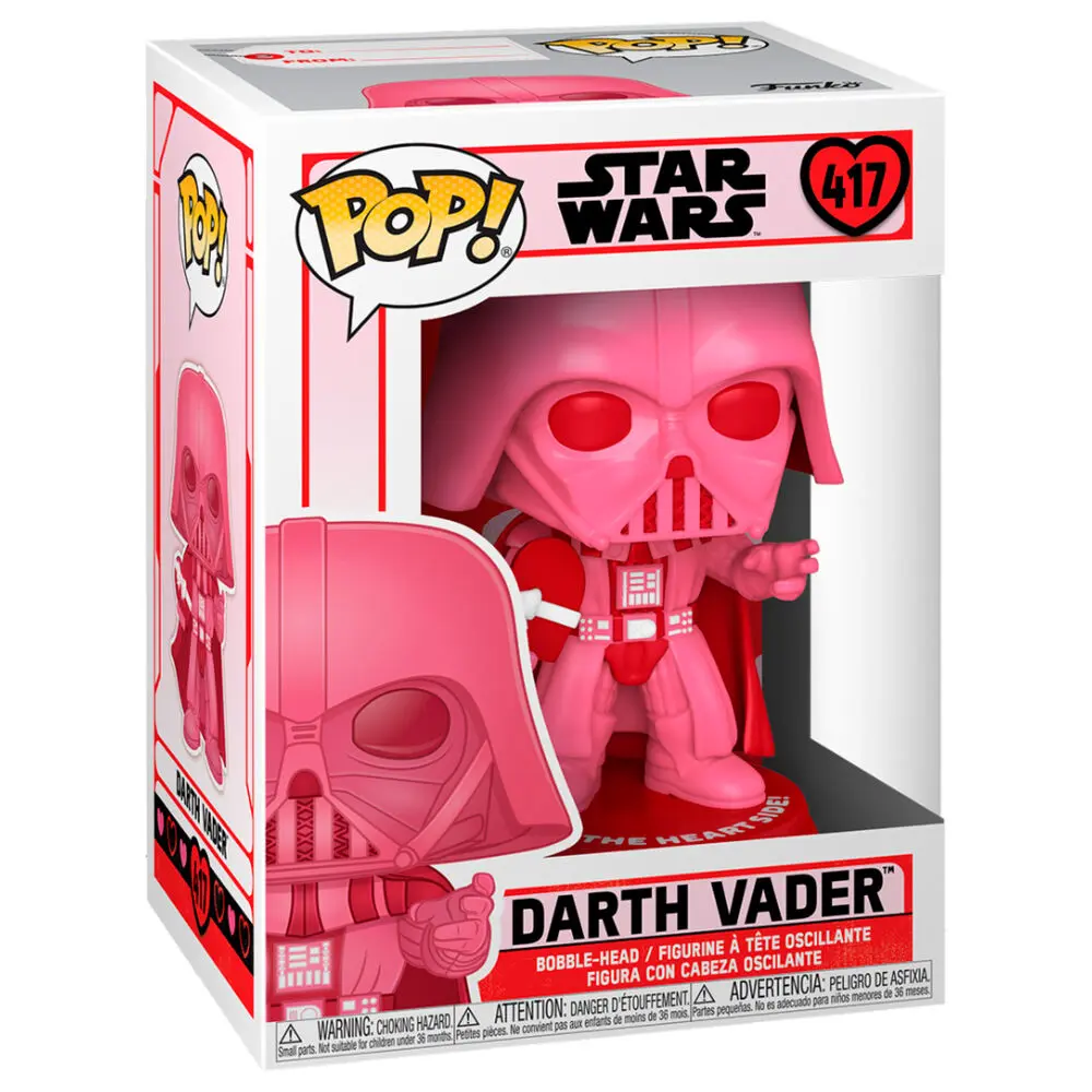 Funko POP figura Star Wars Valentines Vader with Heart termékfotó
