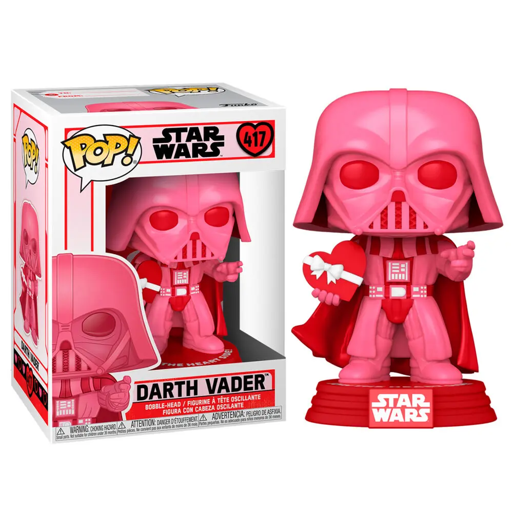 Funko POP figura Star Wars Valentines Vader with Heart termékfotó
