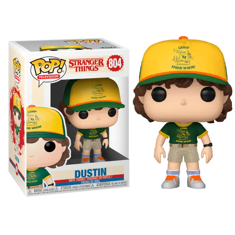 Funko POP figura Stranger Things 3 Dustin At Camp termékfotó