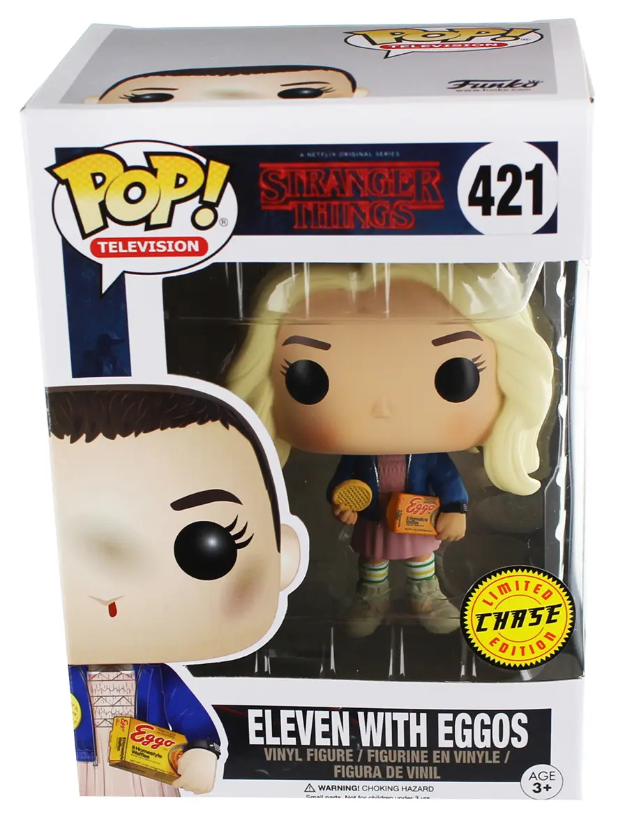 Funko POP figura Stranger Things Eleven Eggo-val Chase termékfotó