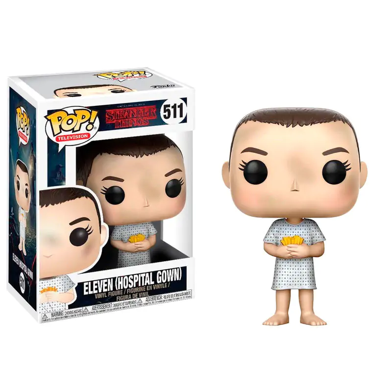 Funko POP figura Stranger Things Eleven kórházi köntösben termékfotó