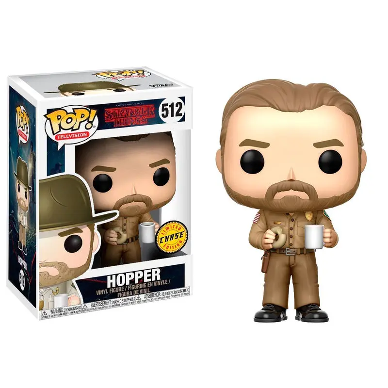 Funko POP figura Stranger Things Hopper Chase termékfotó