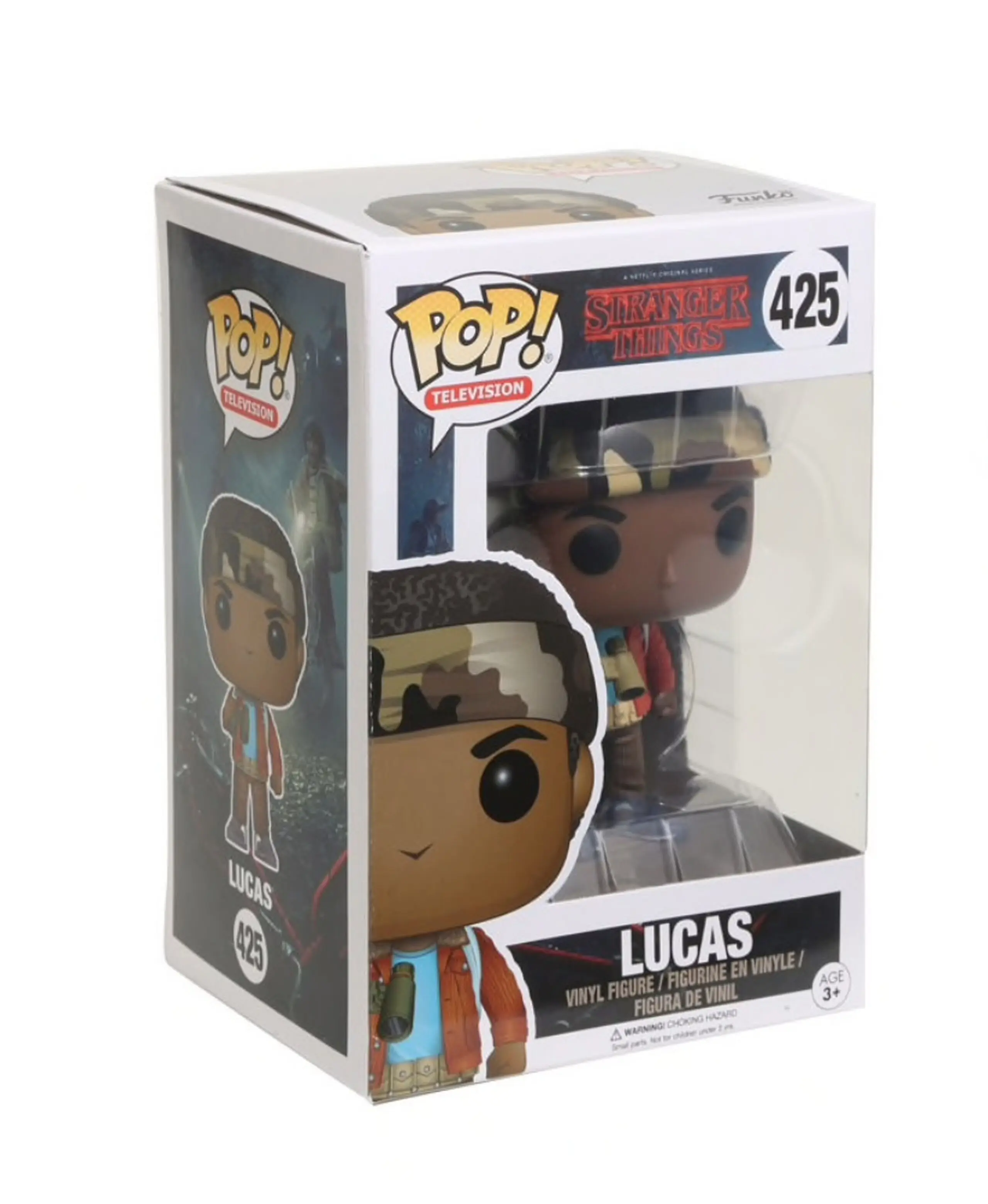 Funko POP figura Stranger Things Lucas távcsővel termékfotó