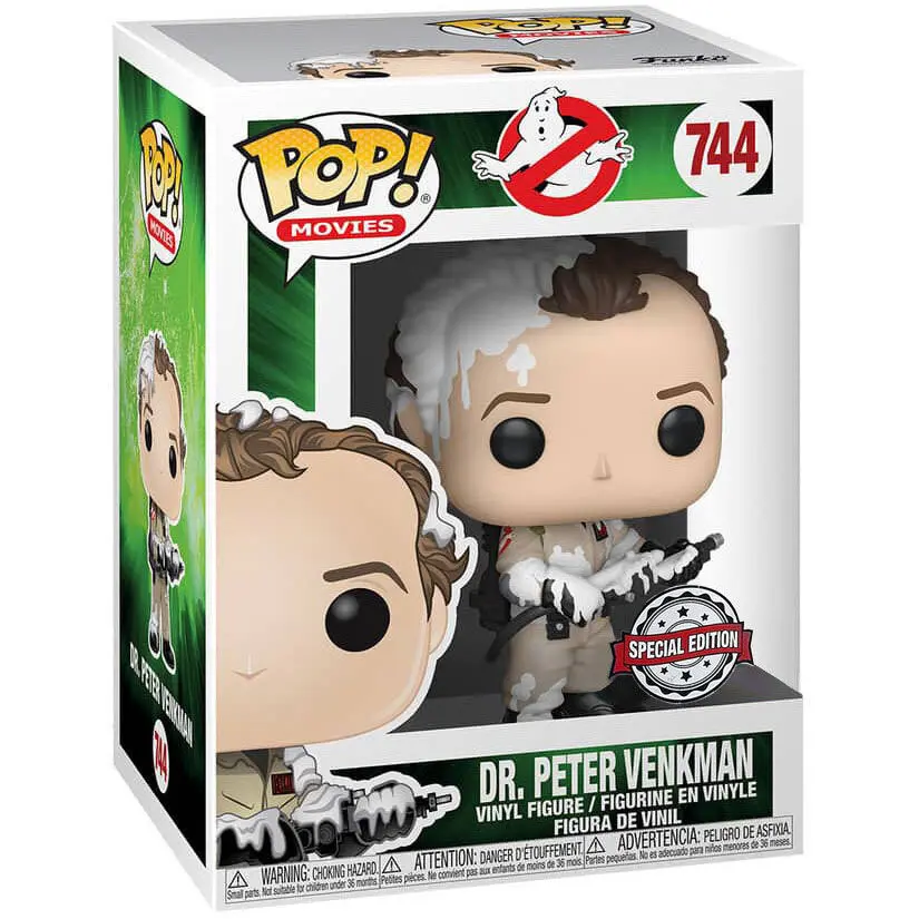 Funko POP figura Szellemirtók Dr. Peter Venkman Marshmallow Exkluzív termékfotó