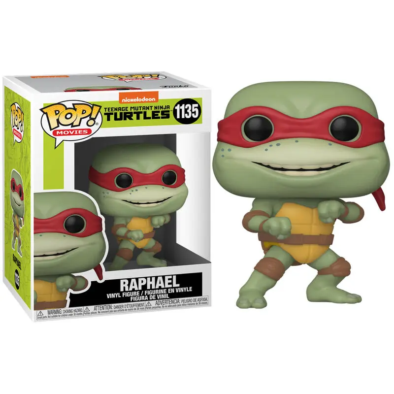 Teenage Mutant Ninja Turtles POP! Movies Vinyl Figure Raphael 9 cm termékfotó