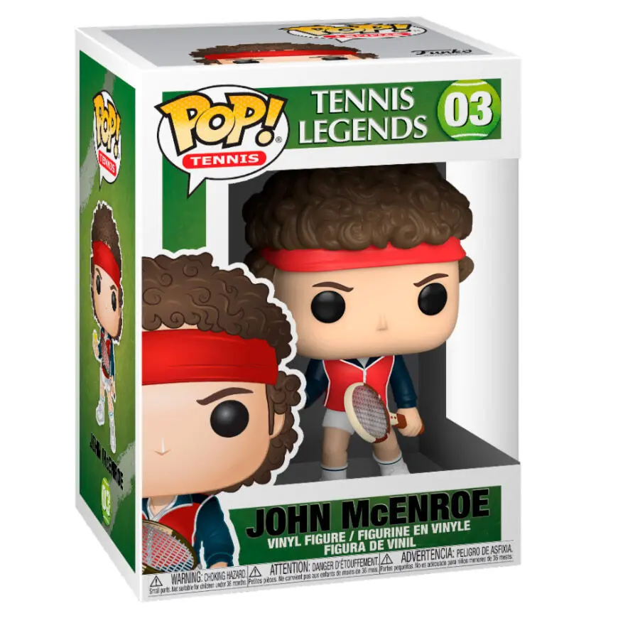 Funko POP figura Tennis Legends John McEnroe termékfotó