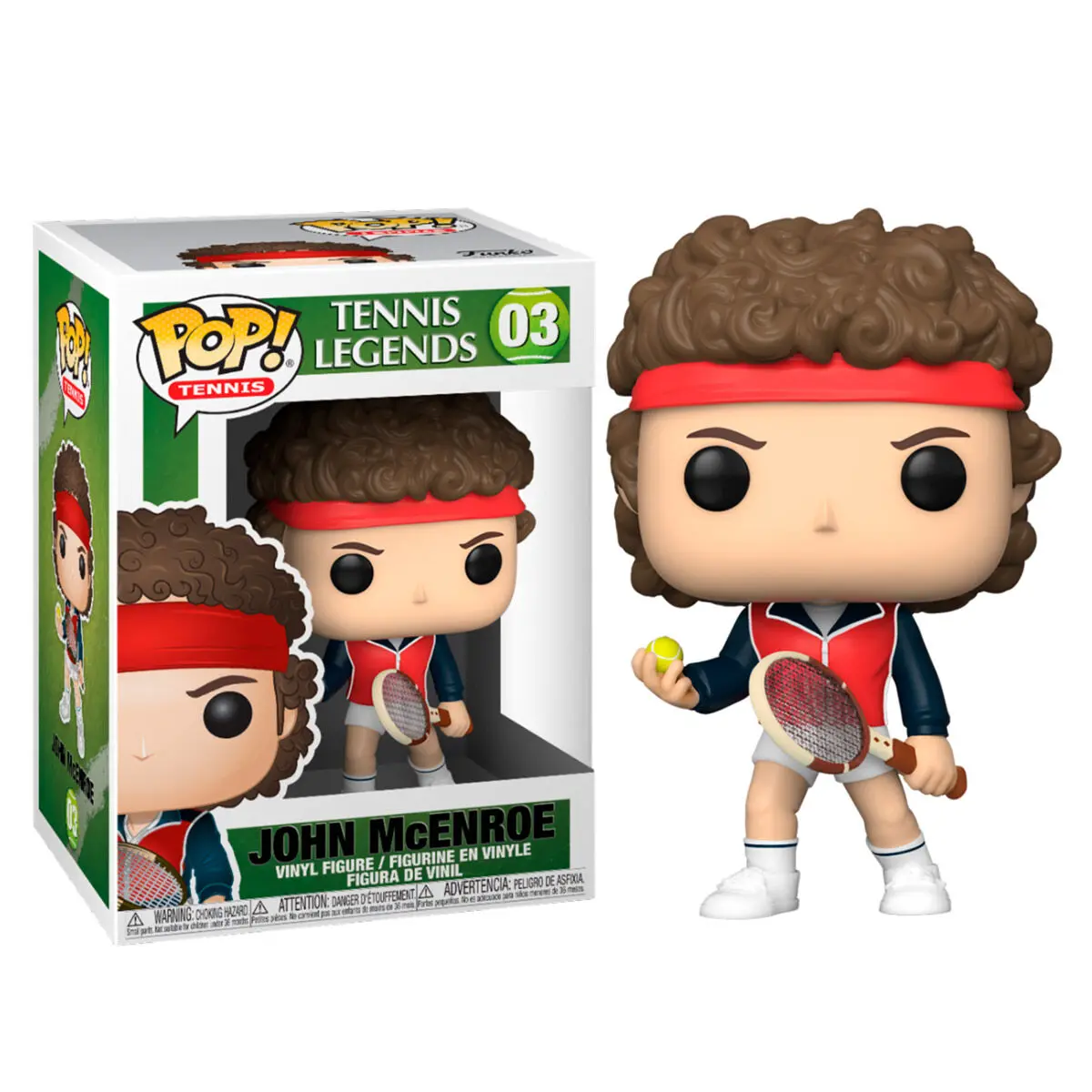 Funko POP figura Tennis Legends John McEnroe termékfotó