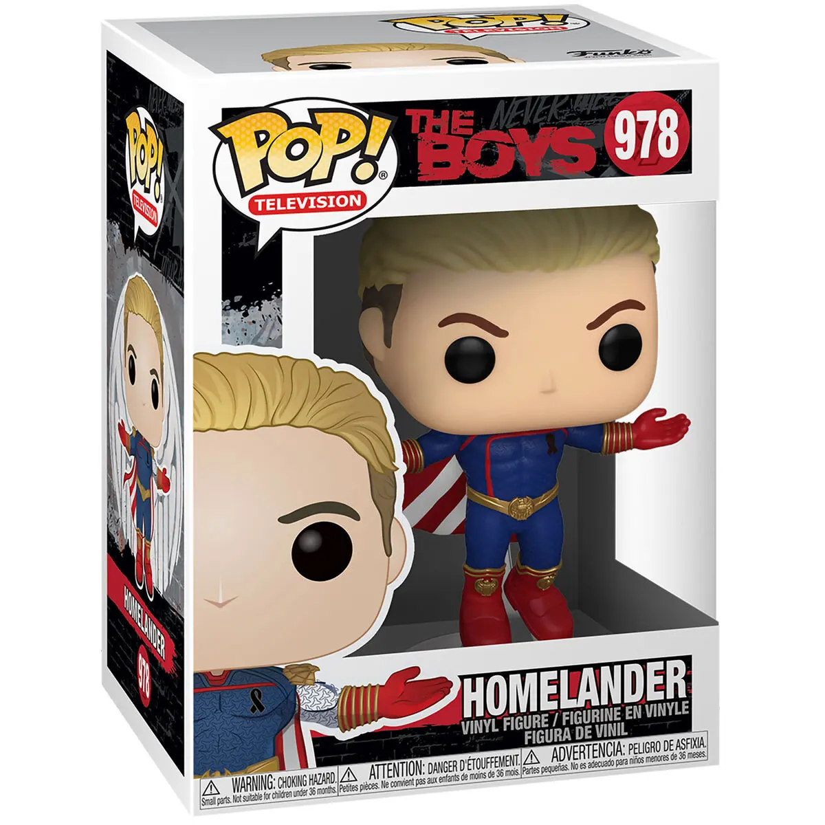 Funko POP figura The Boys Homelander Levitating termékfotó