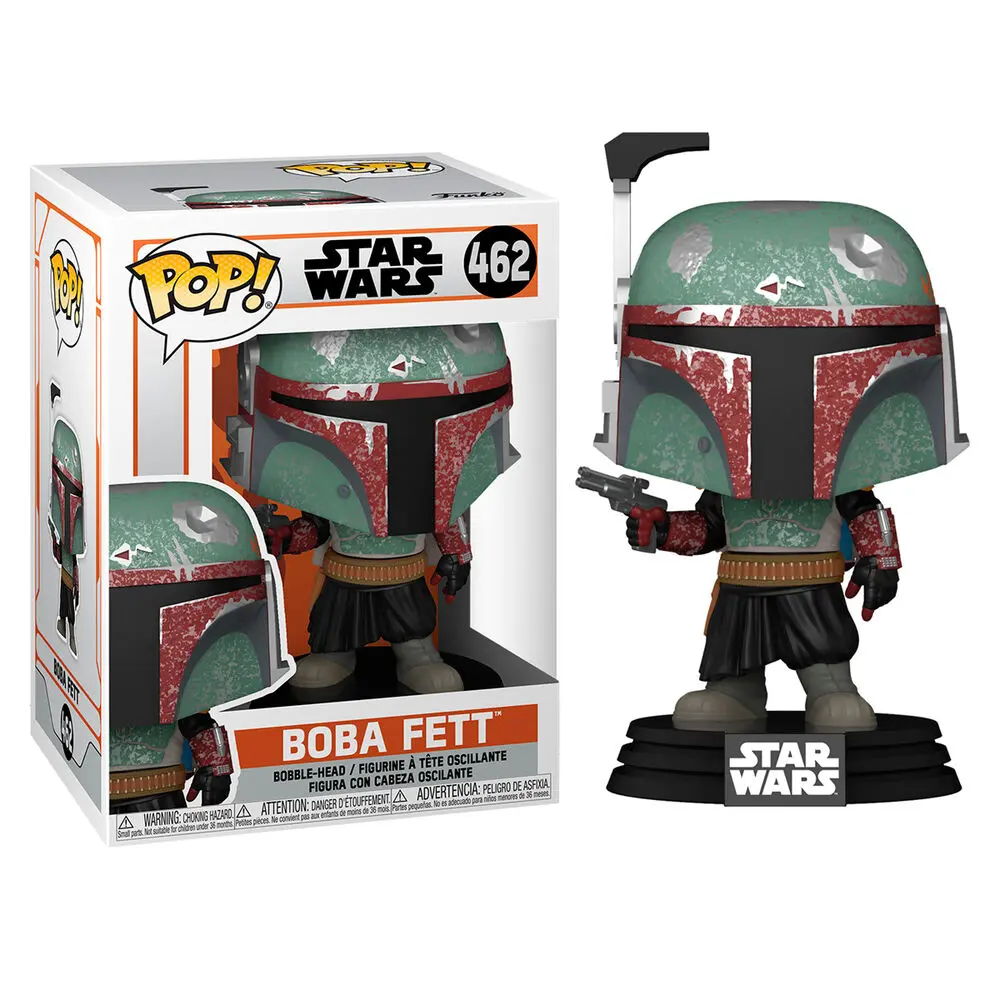 Star Wars The Mandalorian POP! TV Vinyl Figure Boba Fett 9 cm termékfotó