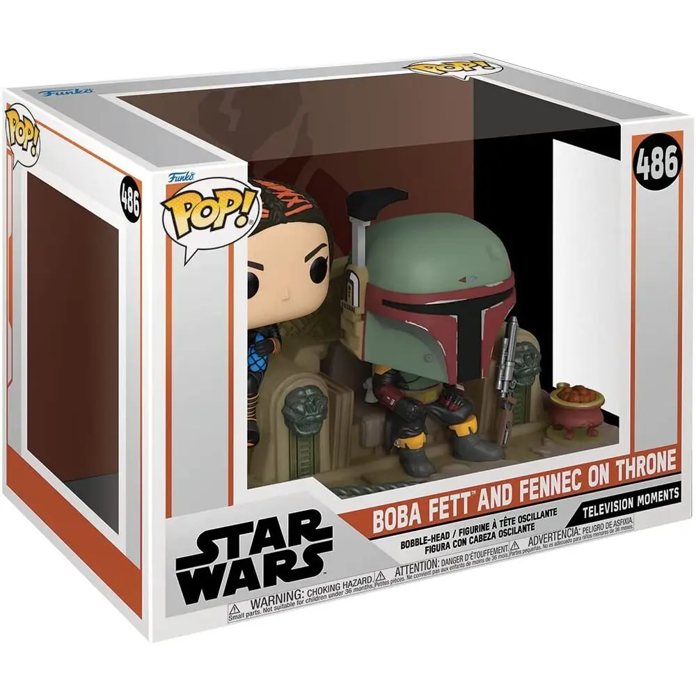 Funko POP figura The Mandalorian Boba Fett and Fennec Shand termékfotó