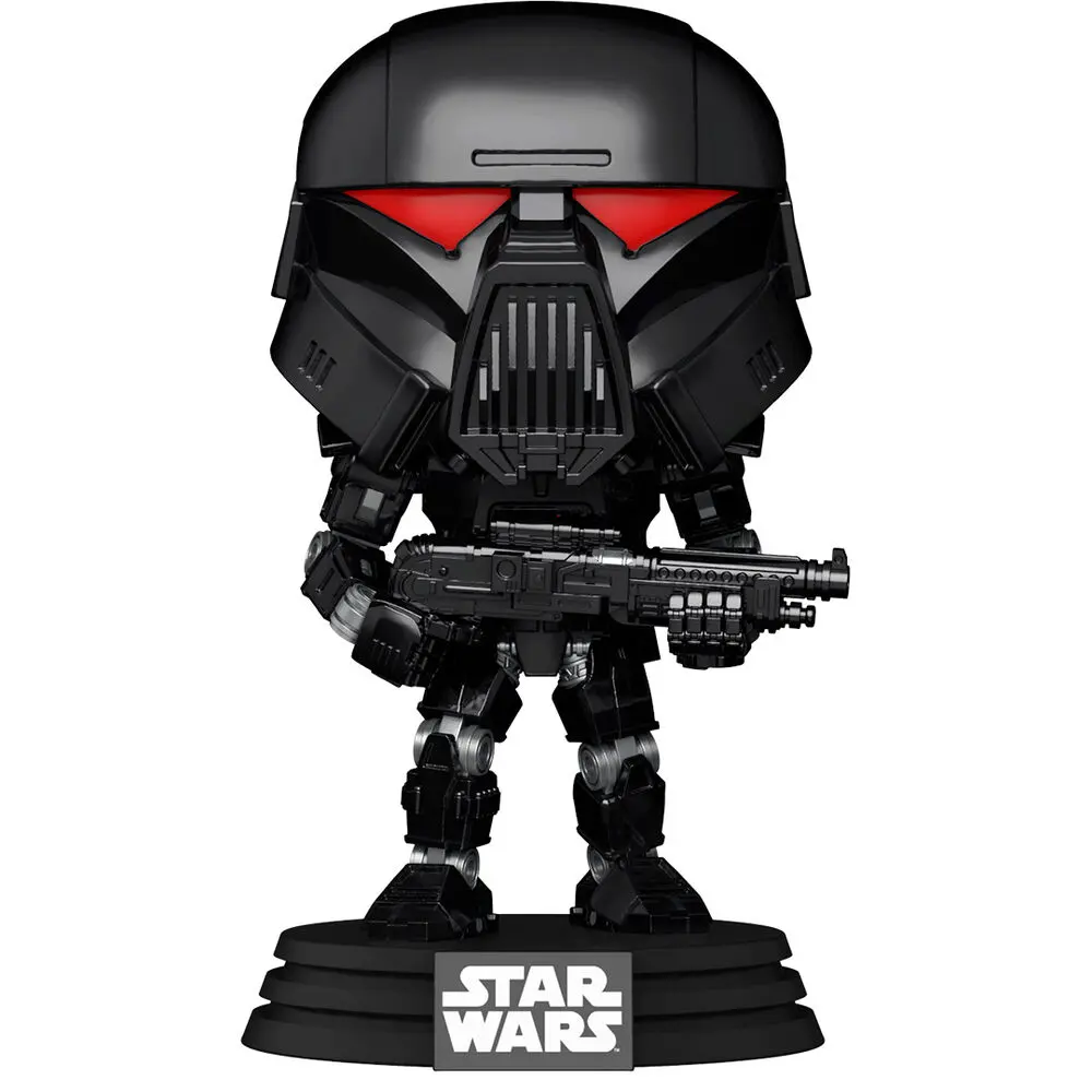 Star Wars The Mandalorian POP! TV Vinyl Figure Dark Trooper 9 cm termékfotó