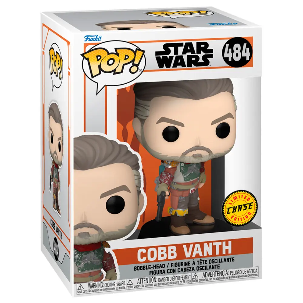 Funko POP figura The Mandalorian Marshal Cobb Vanth Chase termékfotó