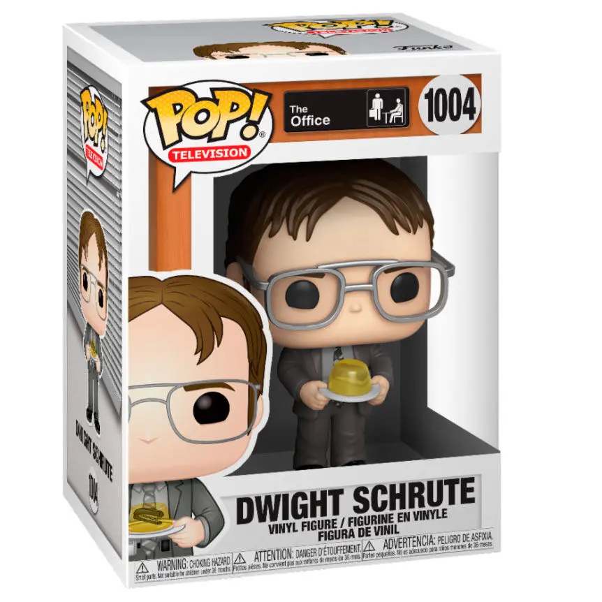 Funko POP figura The Office Dwight with Gelatin Stapler termékfotó