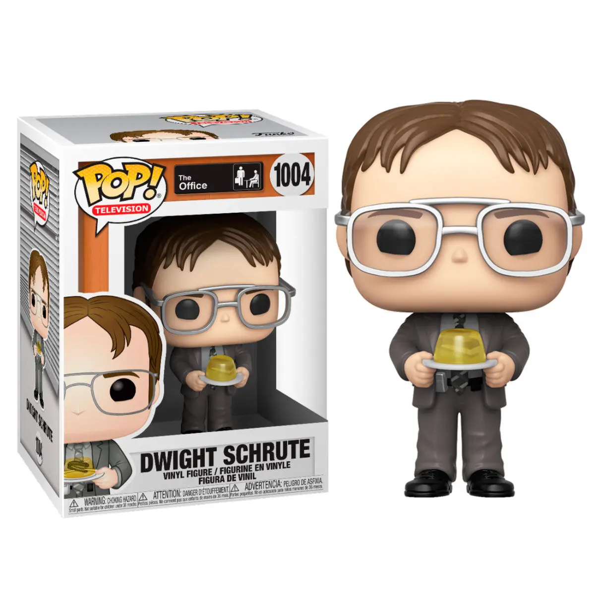 Funko POP figura The Office Dwight with Gelatin Stapler termékfotó