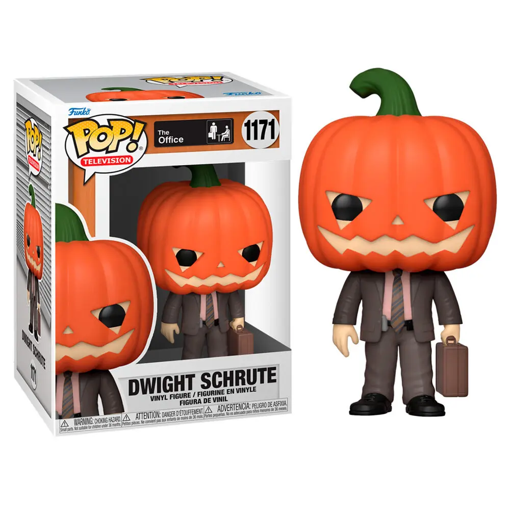 Funko POP figura The Office Dwight with Pumpkinhead termékfotó