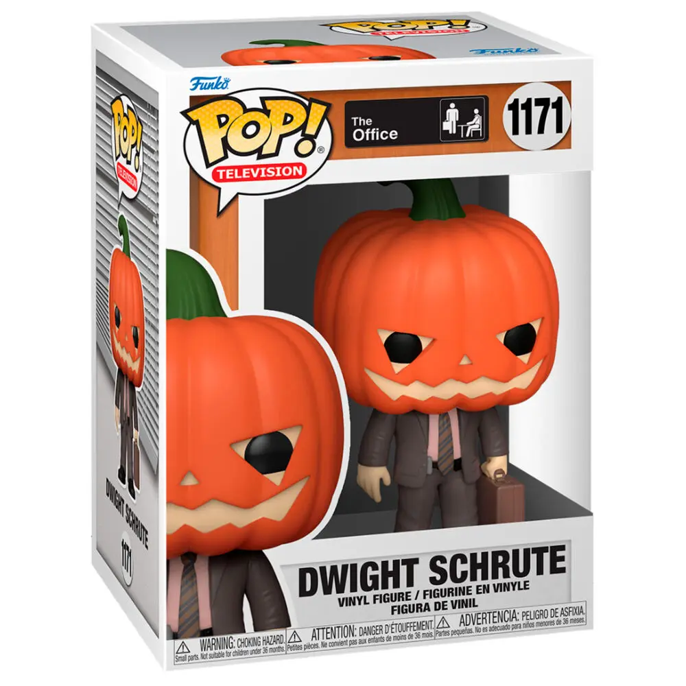 Funko POP figura The Office Dwight with Pumpkinhead termékfotó