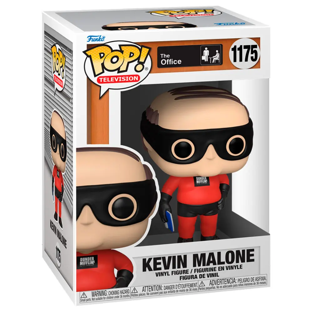 Funko POP figura The Office Kevin as Dunder Mifflin Superhero termékfotó