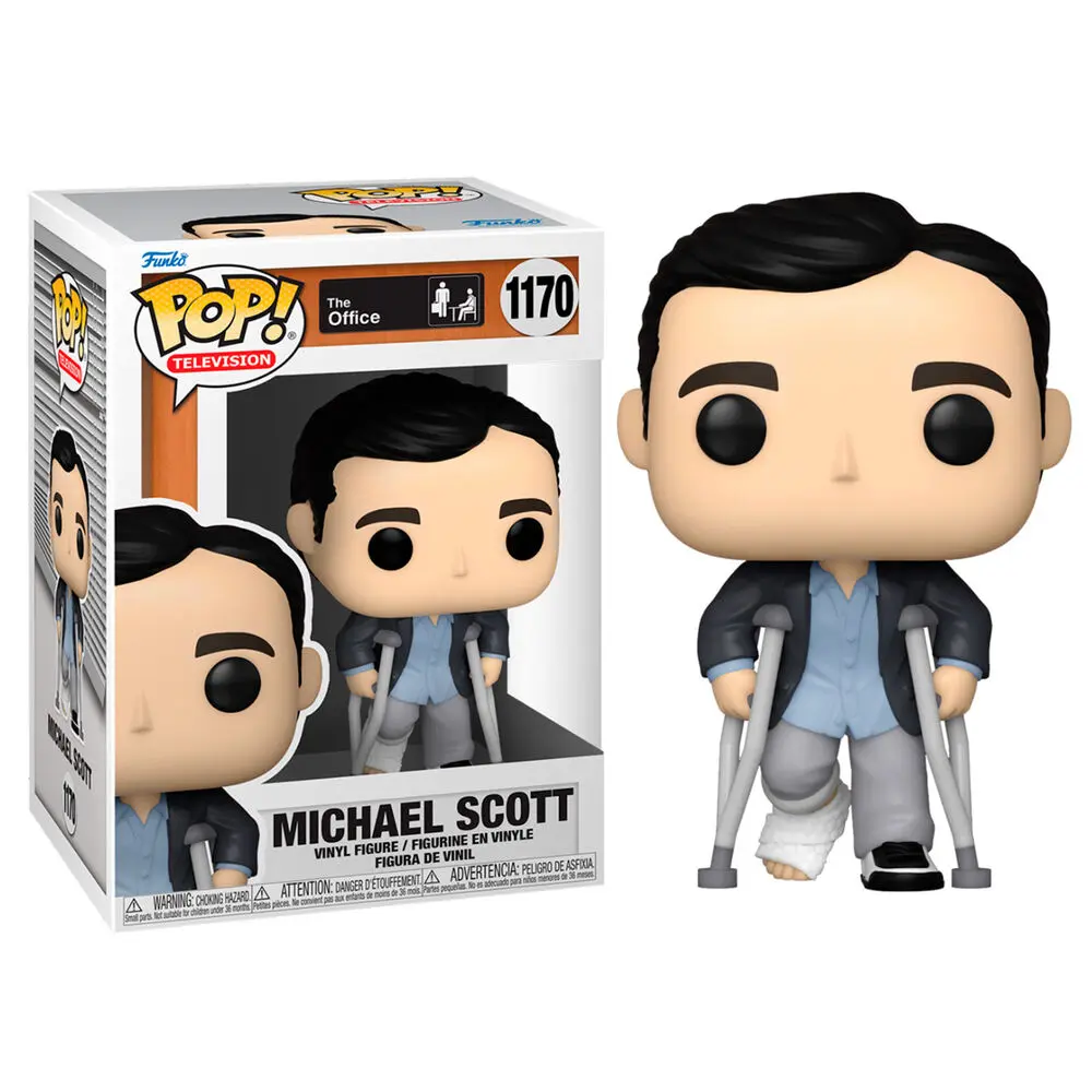Funko POP figura The Office Michael Standing with Crutches termékfotó