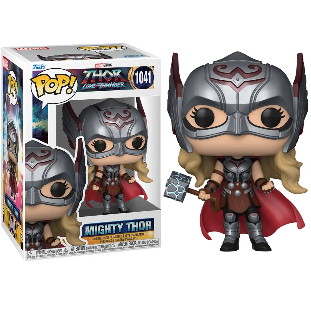 Thor: Love & Thunder POP! Vinyl Figur Mighty Thor 9 cm termékfotó