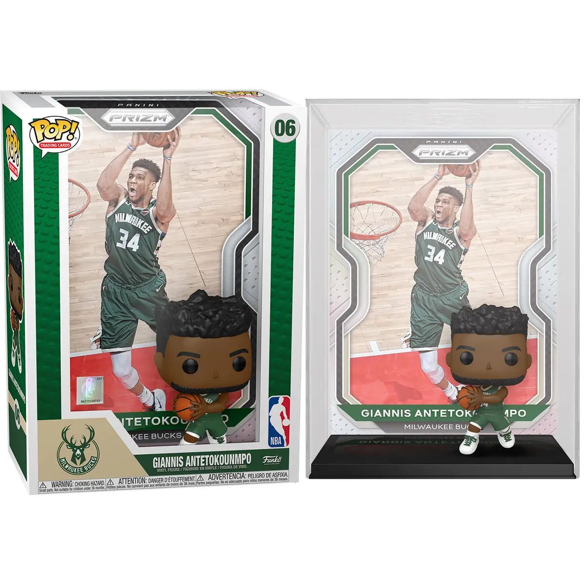 Funko POP figura Trading Cards NBA Giannis Antetokounmpo termékfotó