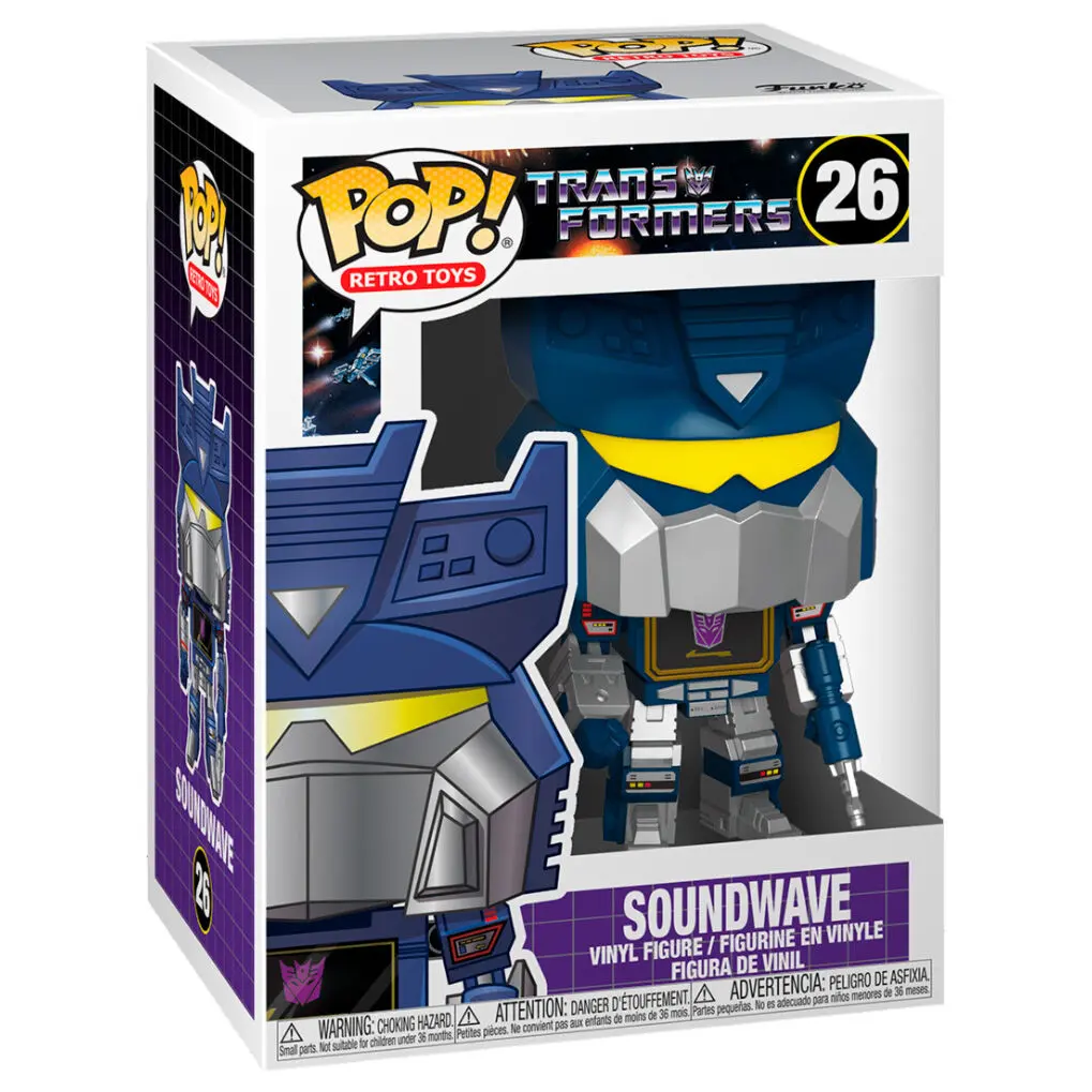 Funko POP figura Transformers Soundwave termékfotó