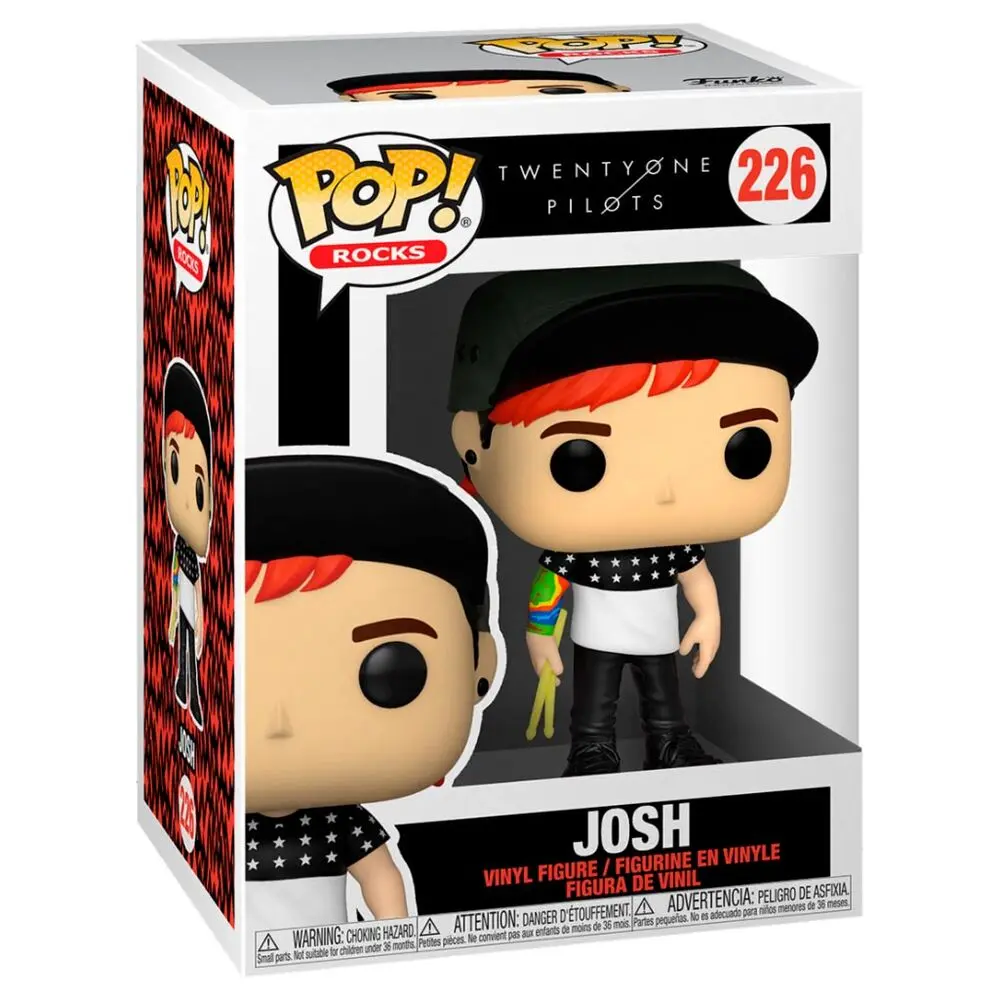 Funko POP figura Twenty One Pilots Stressed Out Joshua Dun termékfotó