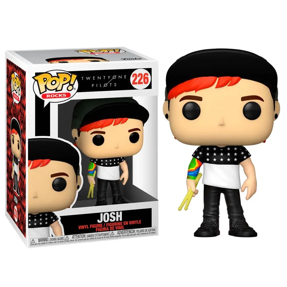 Funko POP figura Twenty One Pilots Stressed Out Joshua Dun termékfotó